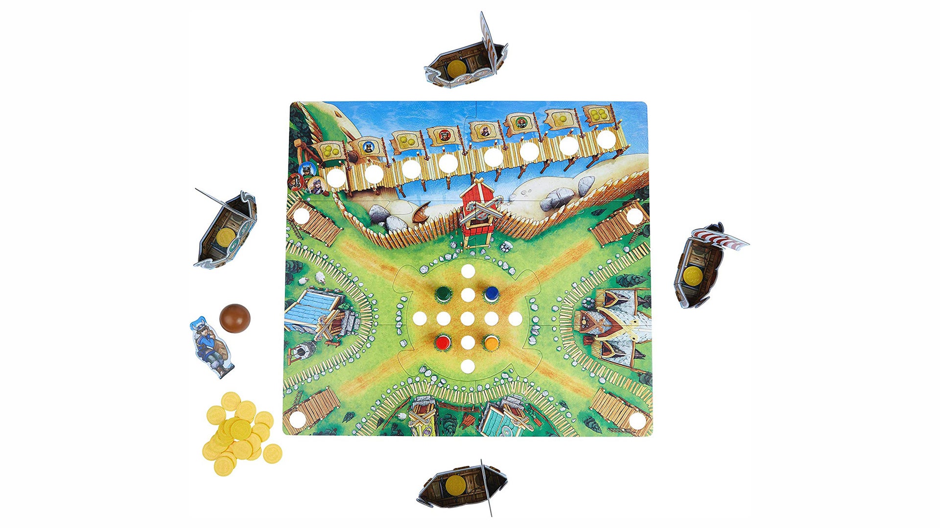 Valley of the Vikings board game layout
